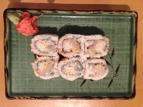 Sushi House Chopped Scallop Roll 0048